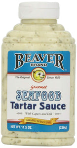BEAVER: Seafood Tartar Sauce Squeezable Bottle, 11.5 oz