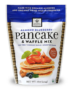 ANNAS CHOICE: Almond Blueberry Pancake & Waffle Mix, 16 oz