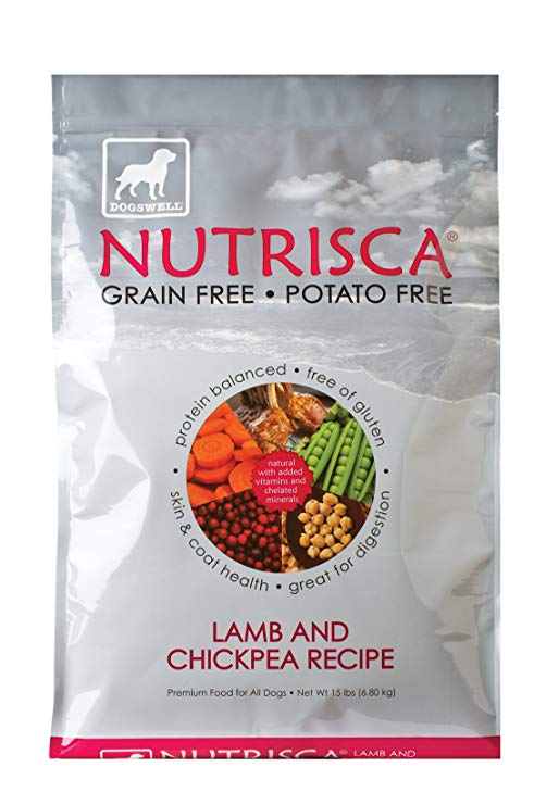 DOGSWELL: Nutrisca Lamb Chickpea, 15 lb