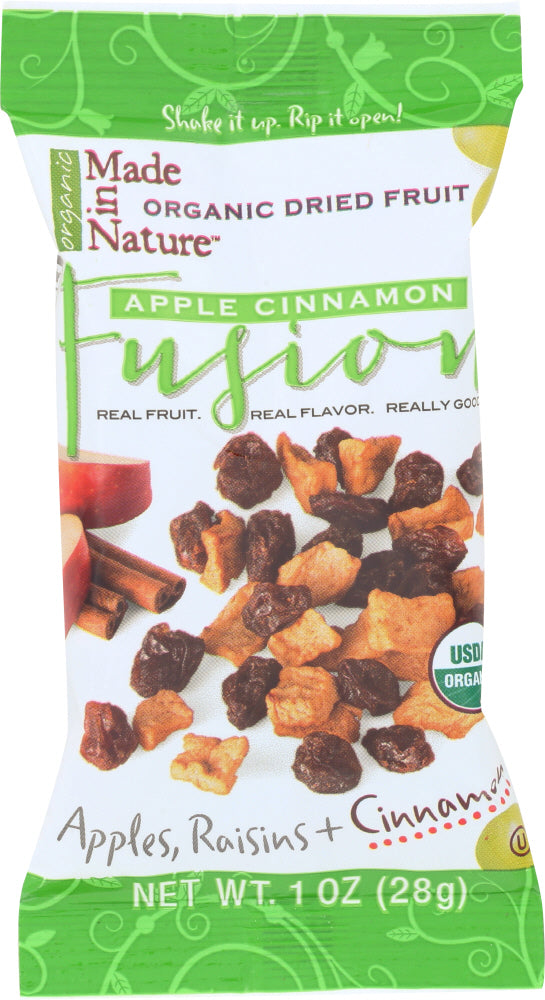 MADE IN NATURE: Apple Cinnamon Fusion Organic, 1 oz