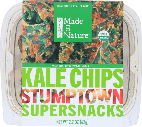 MADE IN NATURE: Organic Kale Chips Stumptown Super Snacks, 2.2 oz