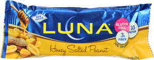 LUNA: Bar Honey Salted Peanut, 1.69 oz