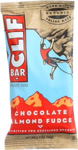 CLIF: Chocolate Almond Fudge Energy Bar, 2.4 oz