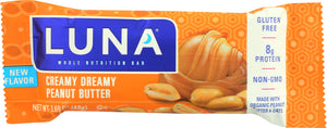 LUNA: Bar Peanut Butter Creamy, 1.69 oz