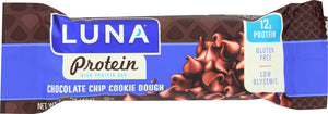 LUNA: Protein Chocolate Chip Cookie Dough, 1.6 oz