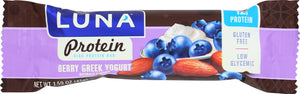 LUNA PROTEIN BAR: Berry Greek Yogurt, 1.59 oz