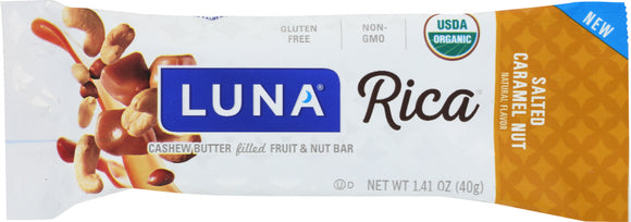 LUNA: Rica Salted Caramel Nut Bar, 1.41 oz