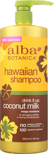 ALBA BOTANICA: Shampoo Coconut Drink It Up, 32 oz