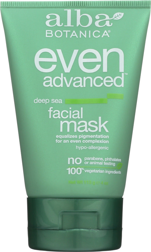 ALBA BOTANICA: Even Advanced Deep Sea Facial Mask, 4 oz