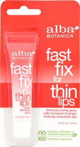 ALBA BOTANICA: Fast Fix for Thin Lips, 0.25 oz