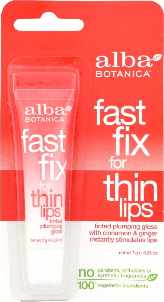 ALBA BOTANICA: Fast Fix for Thin Lips, 0.25 oz