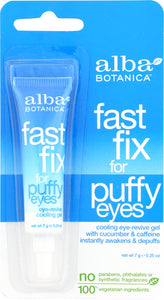 ALBA BOTANICA: Fast Fix for Puffy Eyes, 0.25 oz