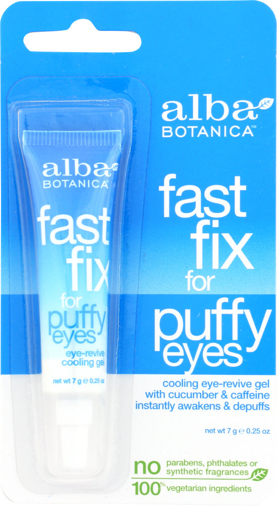 ALBA BOTANICA: Fast Fix for Puffy Eyes, 0.25 oz