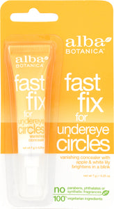 ALBA BOTANICA: Fast Fix for Under eye Circles, 0.25 oz