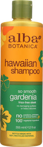 ALBA BOTANICA: Natural Hawaiian Shampoo So Smooth Gardenia, 12 oz