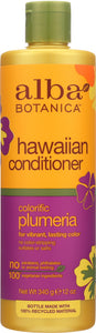 ALBA BOTANICA: Hawaiian Conditioner Colorific Plumeria, 12 oz