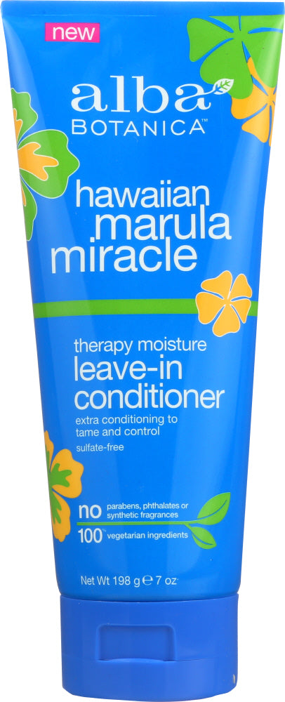 ALBA BOTANICA: Conditioner Leave-In Marula, 7 oz