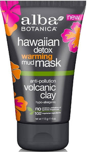 ALBA BOTANICA: Mask Hi Detox Warming Mud, 4 oz