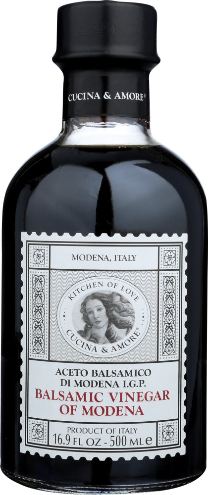 CUCINA & AMORE: Premium Vinegar Balsamic IGP, 16.9 oz