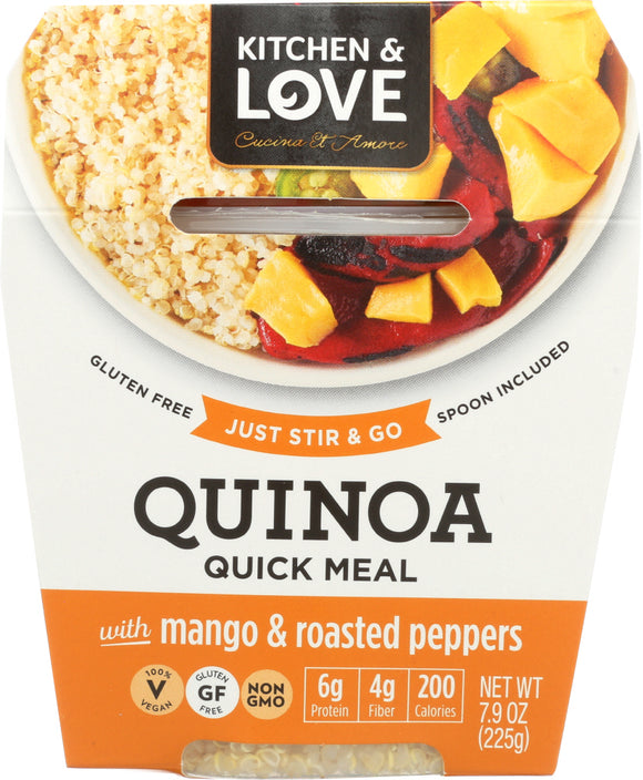 CUCINA & AMORE: Quinoa Meal Mango & Jalapeño, 7.9 oz