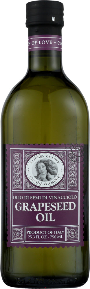 CUCINA & AMORE: Italian Grapeseed Oil, 25.3 oz