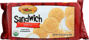 COUNTRY CHOICE: Organic Sandwich Cremes Vanilla, 12 oz