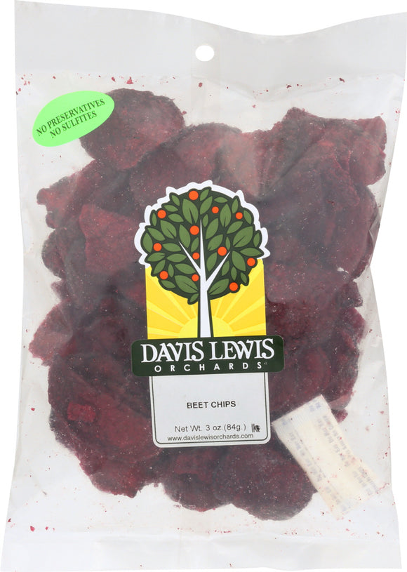 DAVIS LEWIS ORCHARDS: Beet Chips, 3 oz