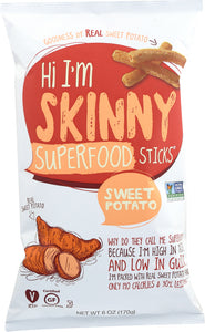 CORNFIELDS: Hi I'm Skinny Sticks Sweet Potato Snacks, 6 Oz