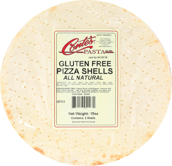CONTE'S: Gluten Free Pizza Shells, 15 oz