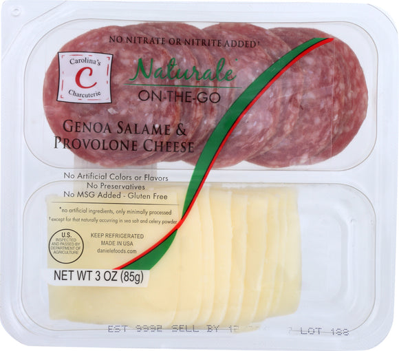 DANIELE: Genoa Salame & Provolone Cheese, 3 oz