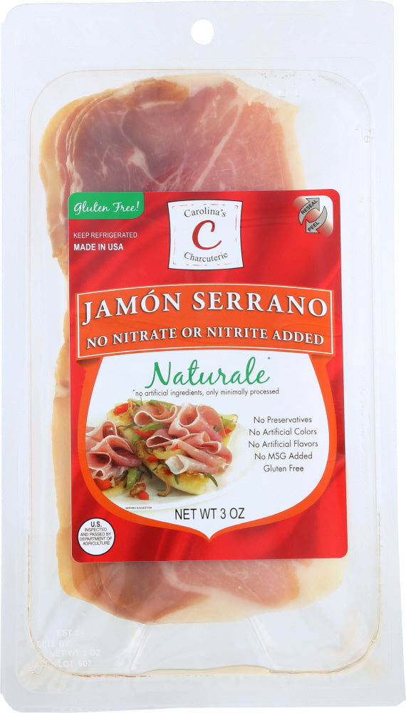 DANIELE: Jamon Serrano Pre Sliced, 3 oz