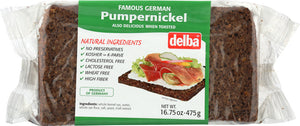 FELDKAMP: Pumpernickel Bread, 16.75 oz