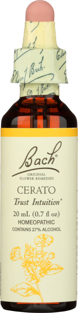 BACH ORIGINAL FLOWER REMEDIES: Cerato, 0.7 oz