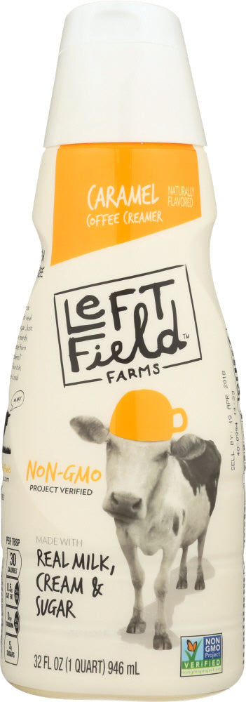LEFT FIELD FARMS: Caramel Creamer, 32 oz