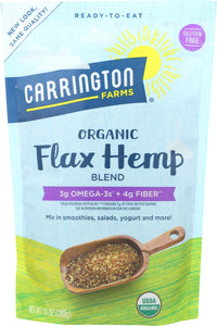 CARRINGTON FARMS: Ready to Eat Organic Flax Hemp Blend, 10 oz