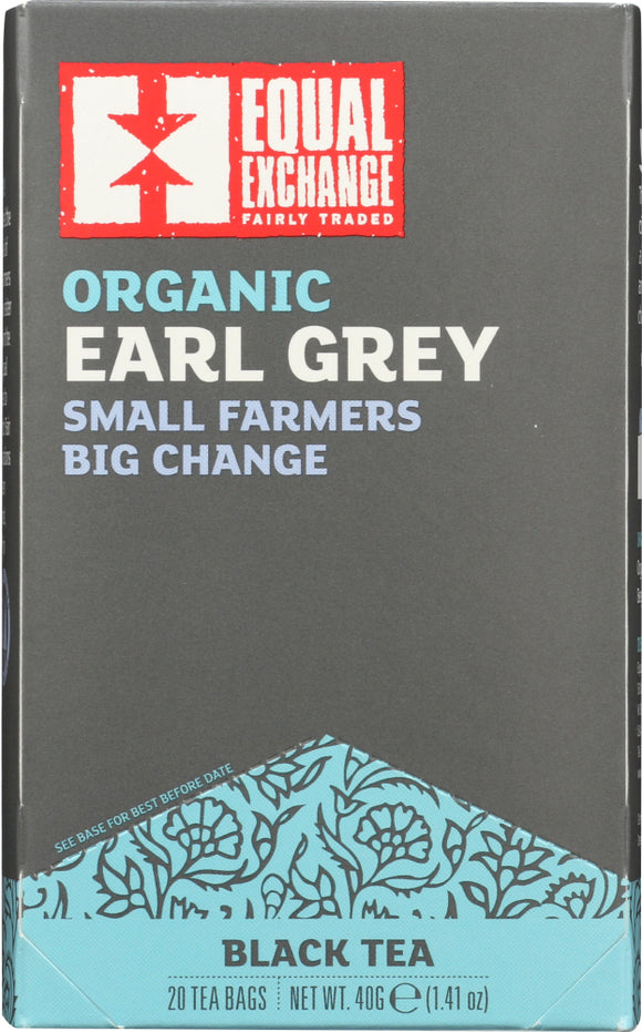 EQUAL EXCHANGE: Organic Earl Grey Tea, 20 bags