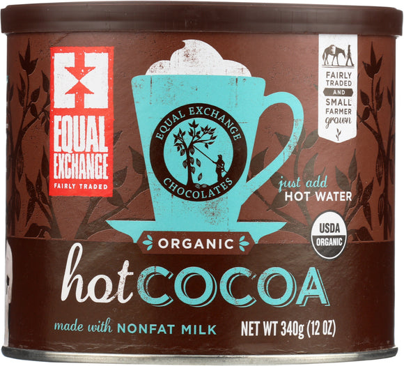 EQUAL EXCHANGE: Organic Hot Cocoa Mix, 12 oz