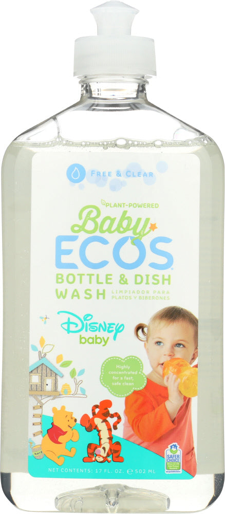 EARTH FRIENDLY: Cleaner Baby Bottle and Dish Wash, 17 oz