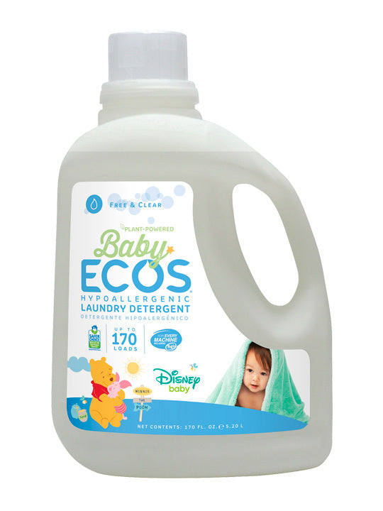EARTH FRIENDLY: ECOS Detergent Baby Free and Clear, 170 oz