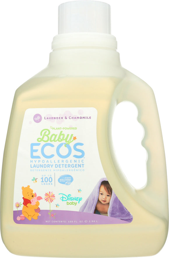 EARTH FRIENDLY: ECOS Detergent Baby Chamomile Lavender, 100 oz