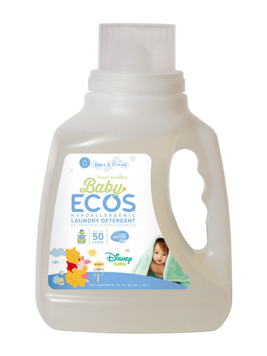 EARTH FRIENDLY: Baby ECOS™ Free and Clear Disney Detergent, 50 oz