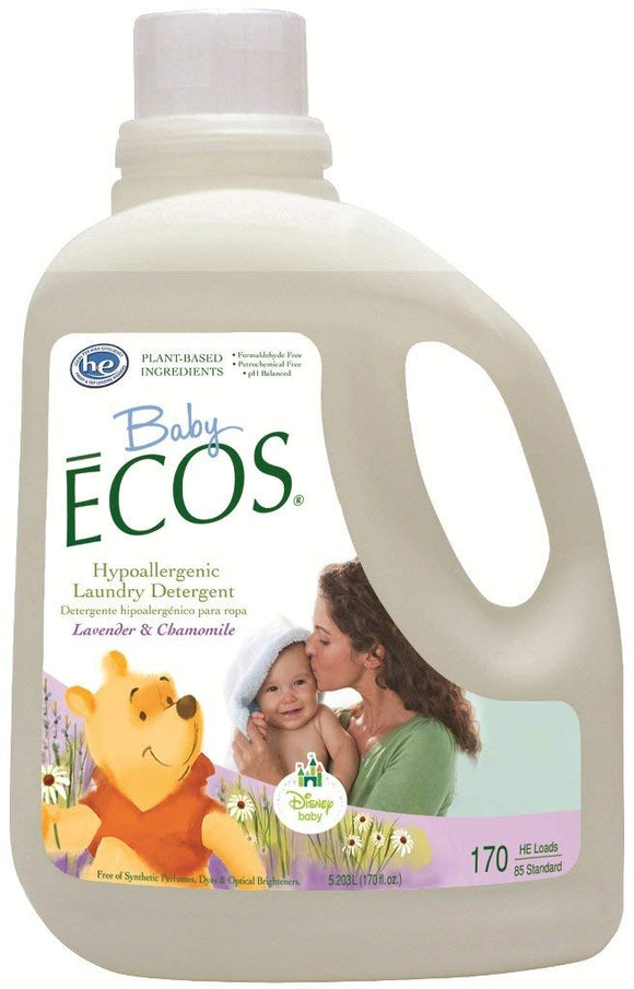 EARTH FRIENDLY: ECOS Detergent Baby Chamomile and Lavender, 170 oz