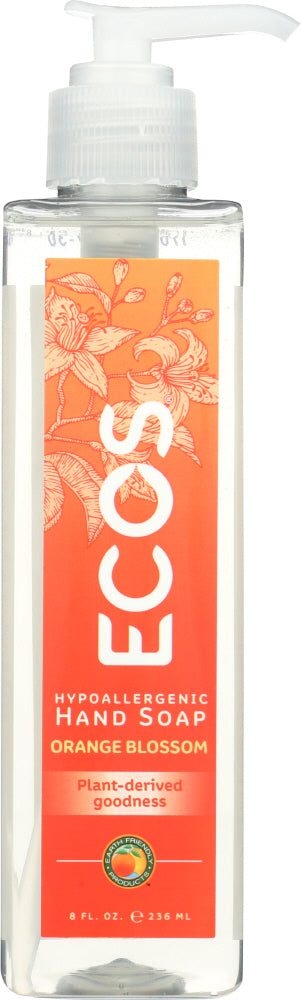 EARTH FRIENDLY: Hand Soap Orange Blossom, 8 oz