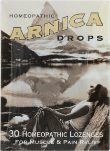 ARNICA DROPS: 30 Homeopathic Lozenges