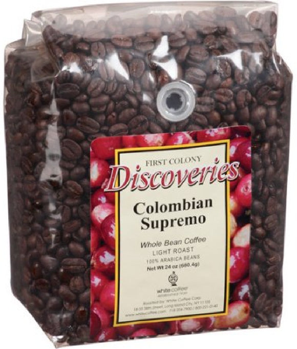 DISCOVERIES: Coffee Colombian Supremo, 24 oz
