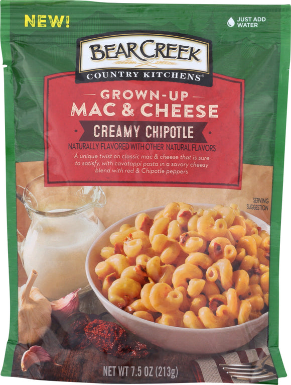 BEAR CREEK: Mac N Cheese Creamy Chipotle, 7.5 oz