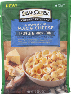 BEAR CREEK: Mac N Cheese Truffle and Mushroom, 7.5 oz