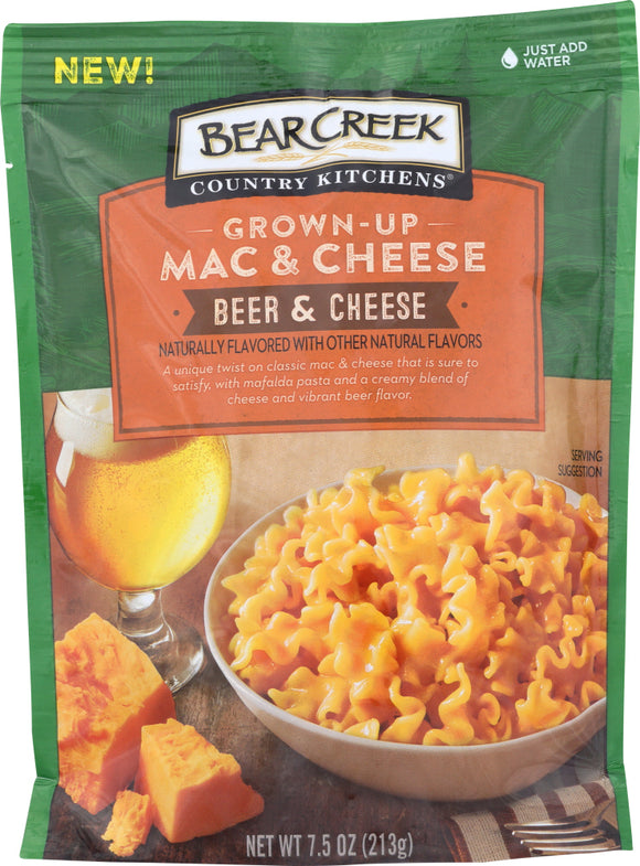 BEAR CREEK: Mac N Cheese Beer and Cheese, 7.5 oz
