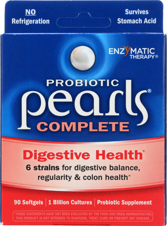 ENZYME THERAPY: Probiotic Pearls Complete, 90 sg