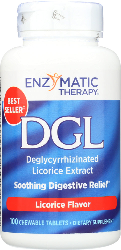 ENZYME THERAPY: DGL Licorice Extract, 100 tb